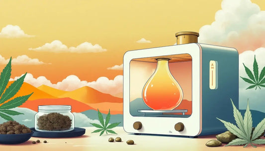 How does CBD resin decarboxylation work?