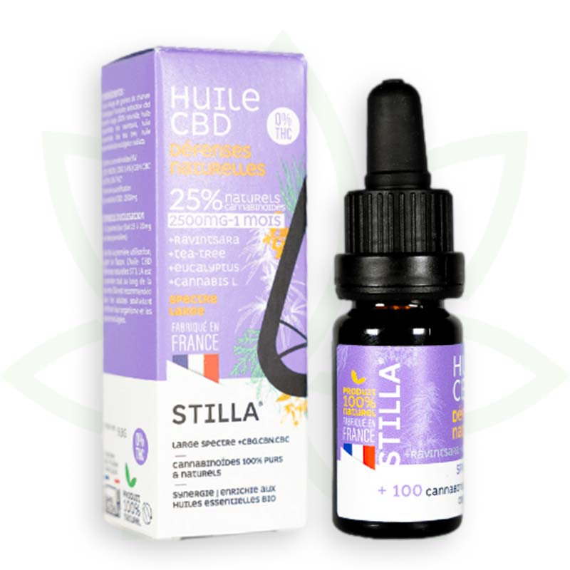 cbd oil natural defenses 25 percent 10ml broad spectrum stilla france mafrenchweed 8