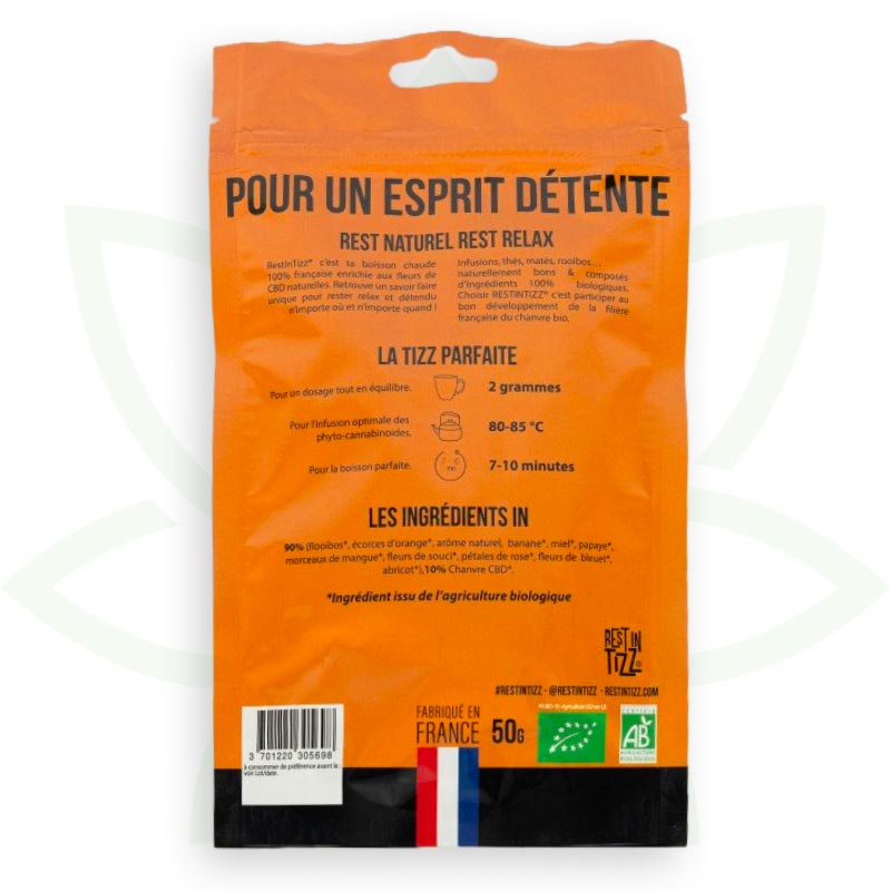 rooibos exotic cbd infusion organic cbd rest in tizz mafrenchweed 2