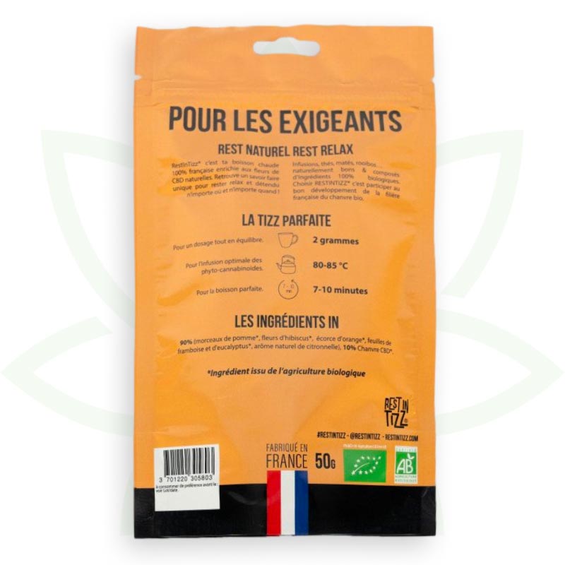 absolute cbd herbal tea citrus organic cbd infusion rest in tizz mafrenchweed 2