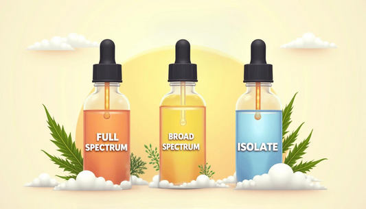 CBD Full Spectrum, Broad Spectrum and Isolat! What's the difference?