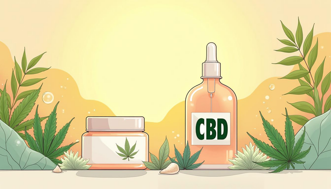 CBD cosmetics and CBD-based beauty products