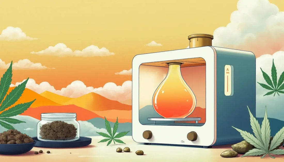 How does CBD resin decarboxylation work?