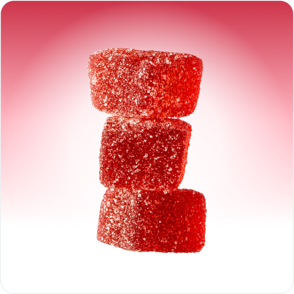 Cherry-Pineapple CBD candies (x20)