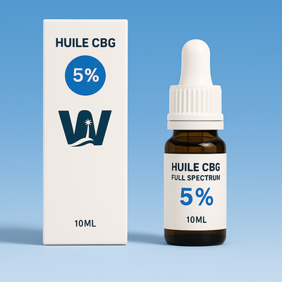 CBG 5% + CBD 5% Hemp Oil
