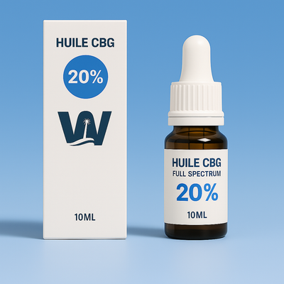 CBG 20% + CBD 5% Hemp Oil