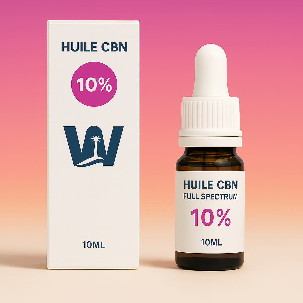 Hempseed Oil CBN 10% + CBD 5% + CBN 10% + CBD 5%.