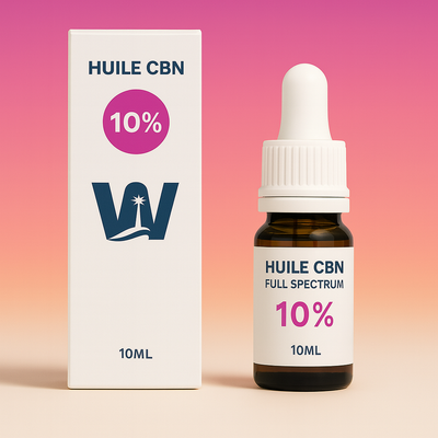 Hempseed Oil CBN 10% + CBD 5% + CBN 10% + CBD 5%.