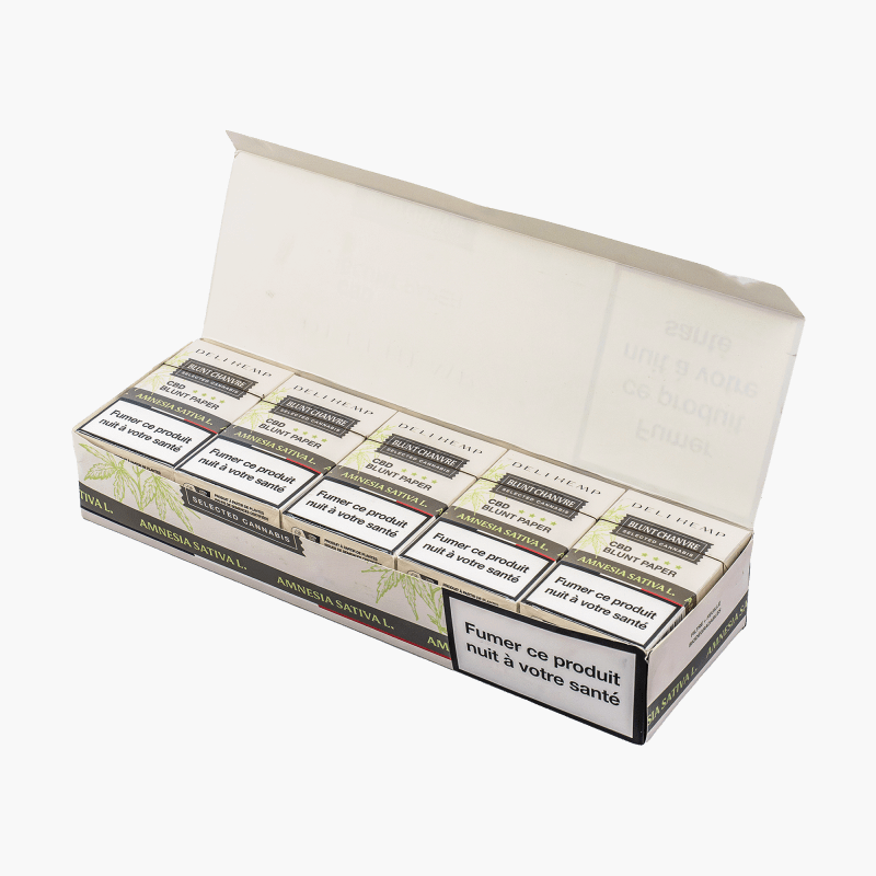 CBD Cigarettes - Amnesia Sativa L. Blunt Paper