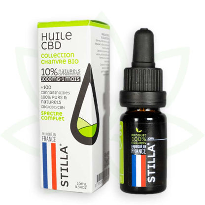 cbd hemp oil 10 percent 10ml full spectrum stilla france mafrenchweed 2