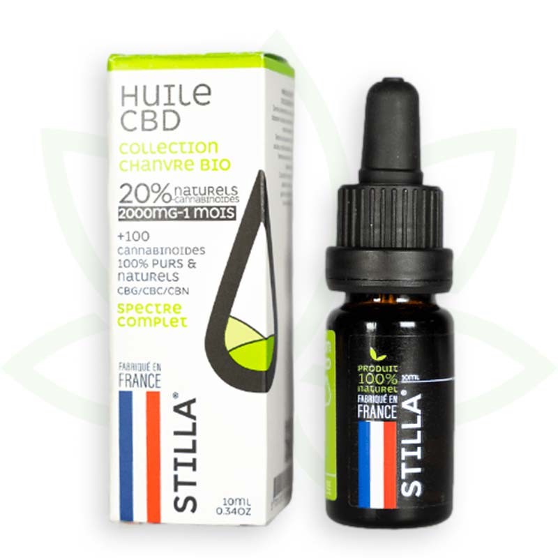 cbd hemp oil 20 percent 10ml full spectrum stilla france mafrenchweed 5