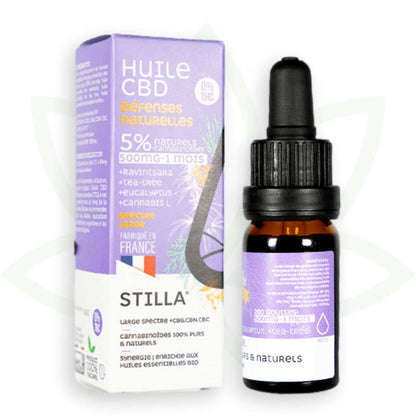 cbd oil natural defenses 5 percent 10ml broad spectrum stilla france mafrenchweed 3