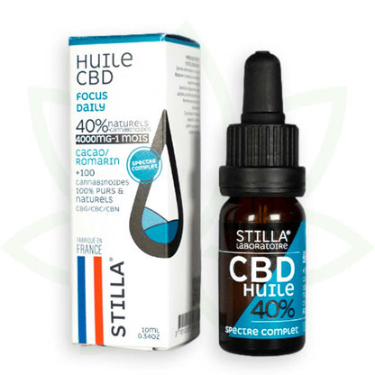 cbd oil focus daily 40 percent 10ml full spectrum stilla france mafrenchweed 10