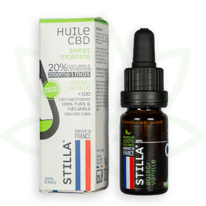 sweet morning cbd oil 20 percent 10ml full spectrum stilla france mafrenchweed 5