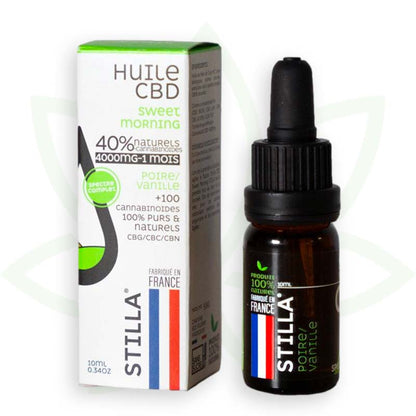 sweet morning cbd oil 40 percent 10ml full spectrum stilla france mafrenchweed 11