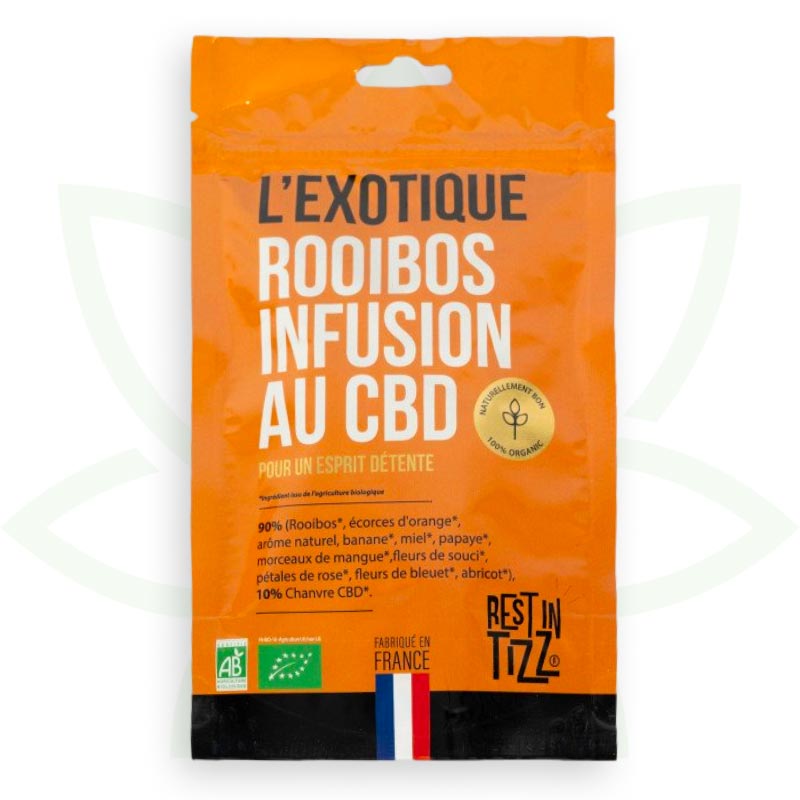 rooibos cbd exotic infusion cbd bio rest in tizz mafrenchweed 1